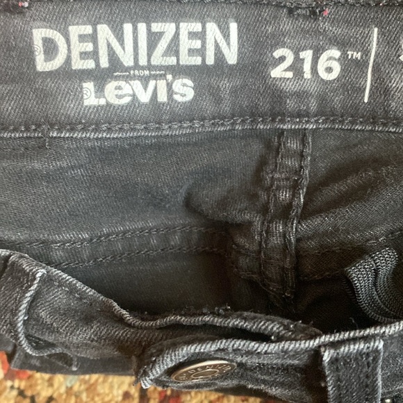 Lot of 5 pair boys jeans sizes 10 & 12 slim Polo Ralph Lauren Denizen Levi’s - Picture 8 of 11